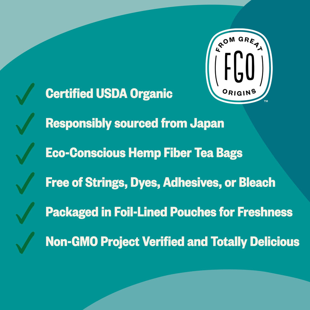 Packaging may vary while preserving eco-conscious tea quality.
