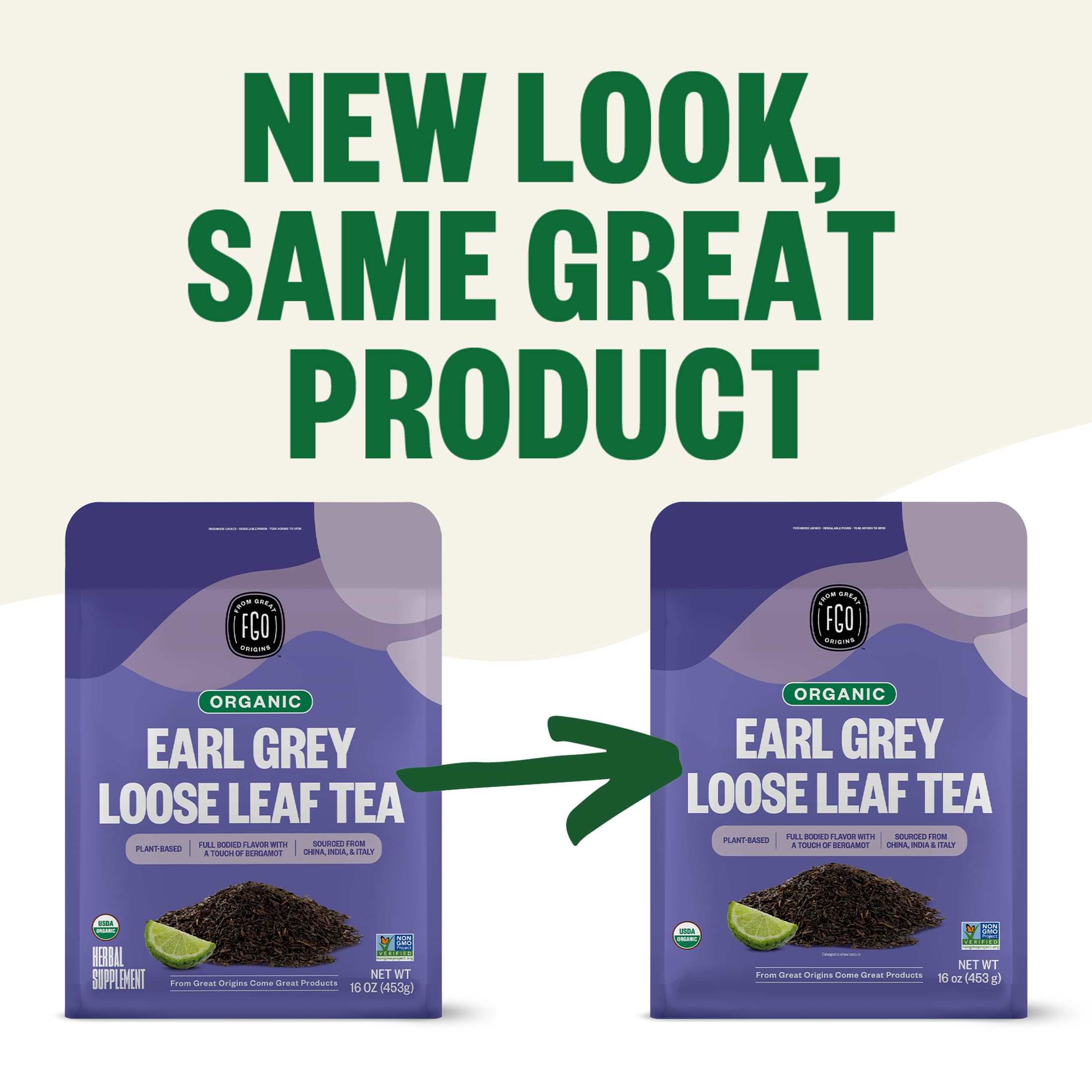 Resealable bag keeps tea fresh for multiple infusions