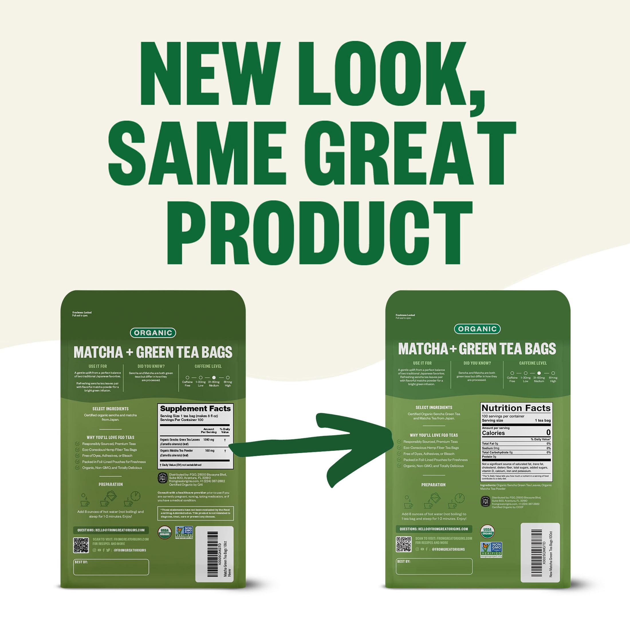 FGO USDA Organic certification shows quality and organic standards.