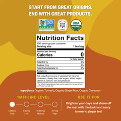 FGO USDA Organic and Non-GMO seals on packaging signal certified quality.