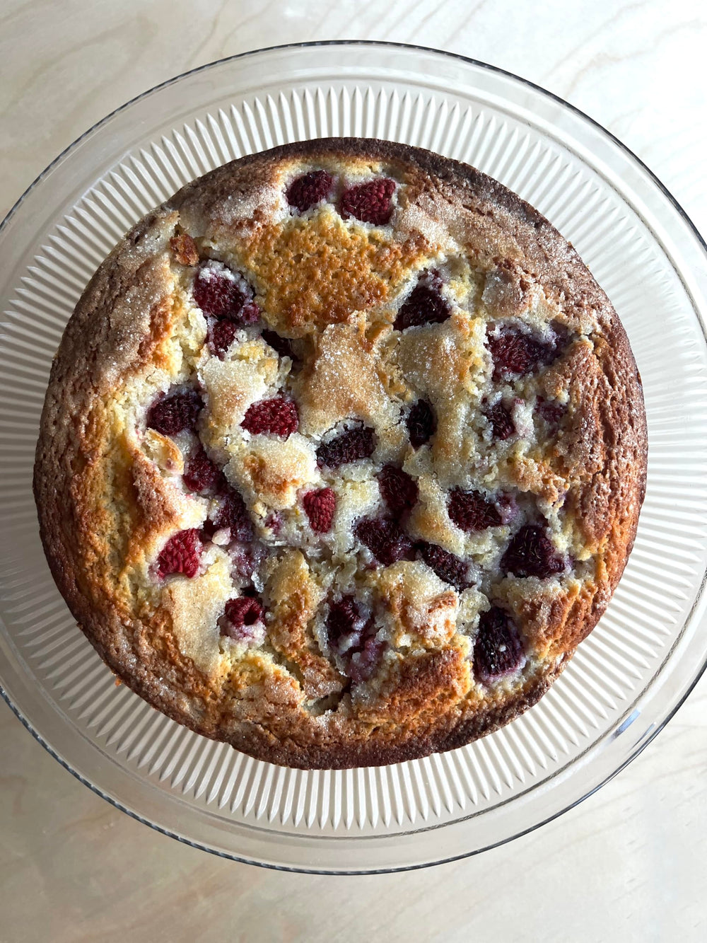 Bright kitchen scene with Fiber Gourmet flour ready to bake healthier treats.