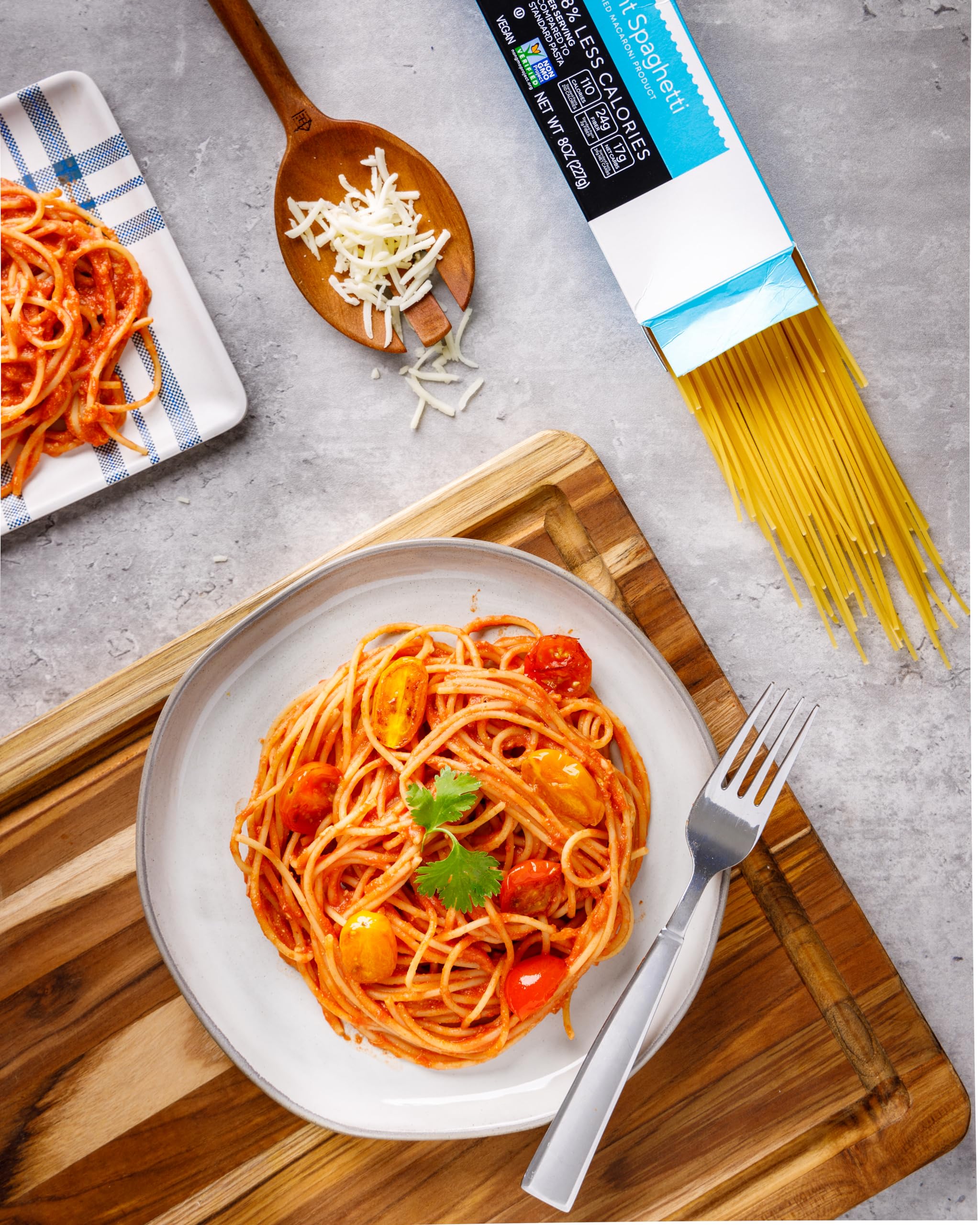 Fiber Gourmet Spaghetti kosher certified pack reassures quality and safety