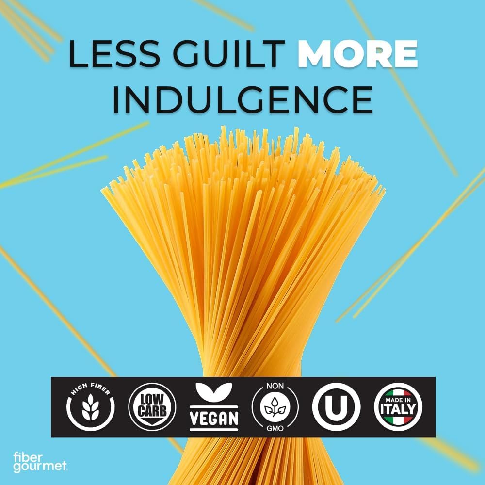 Fiber Gourmet Spaghetti made in Italy signals authentic Italian craft