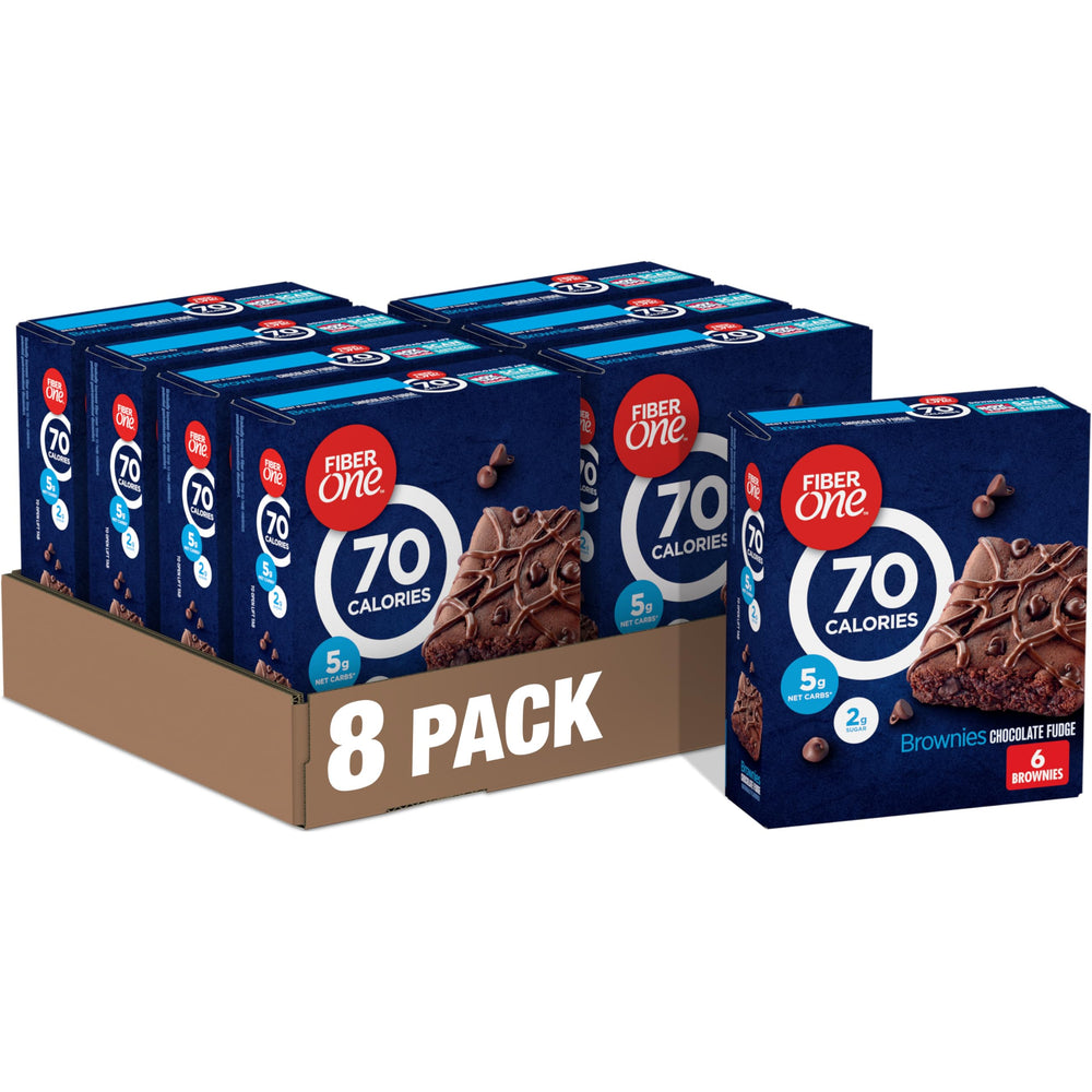 Fiber One 70 Calorie Chocolate Fudge Brownie Bar, ready-to-eat snack.
