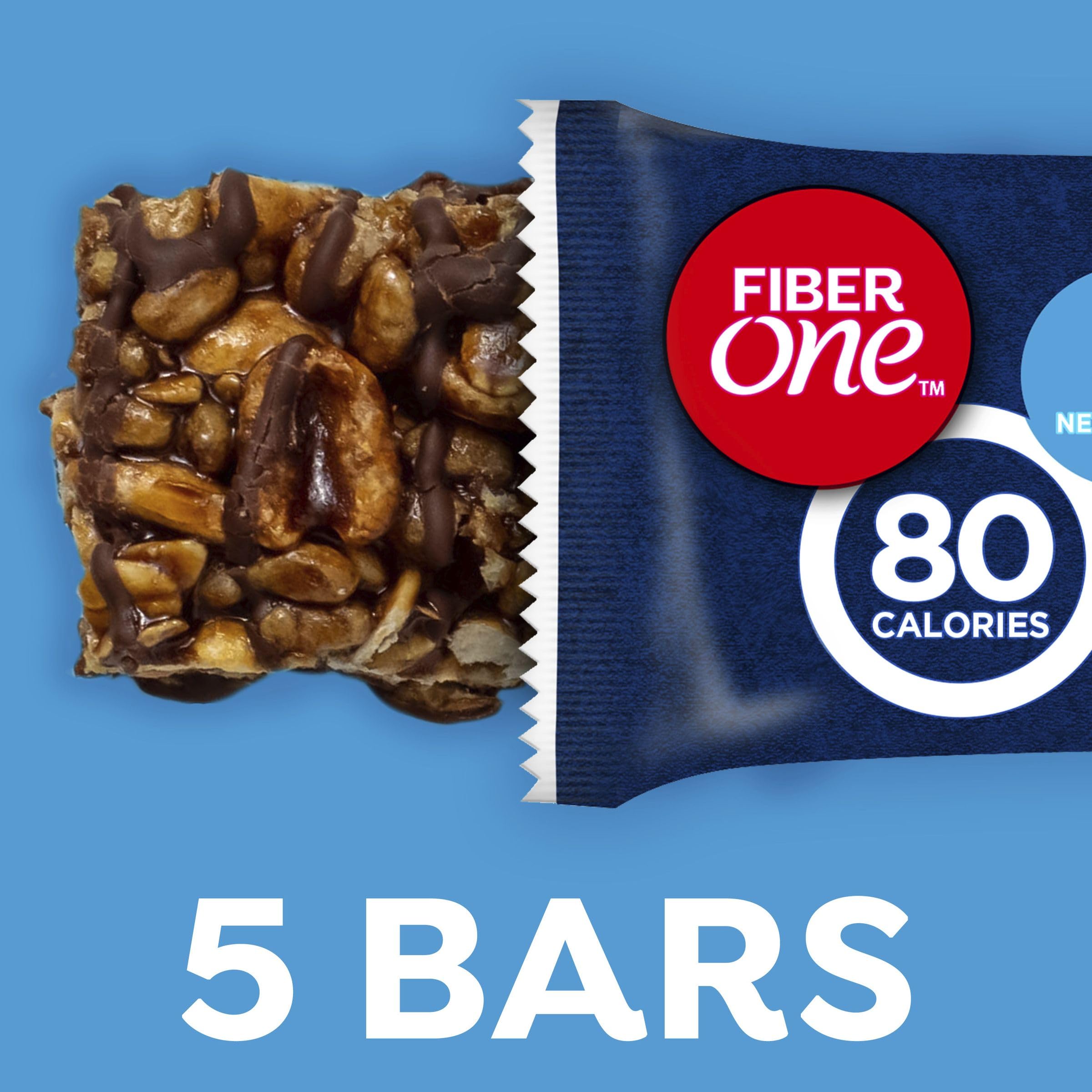 Fiber One 80-Calorie bars on office desk show quick morning snack.
