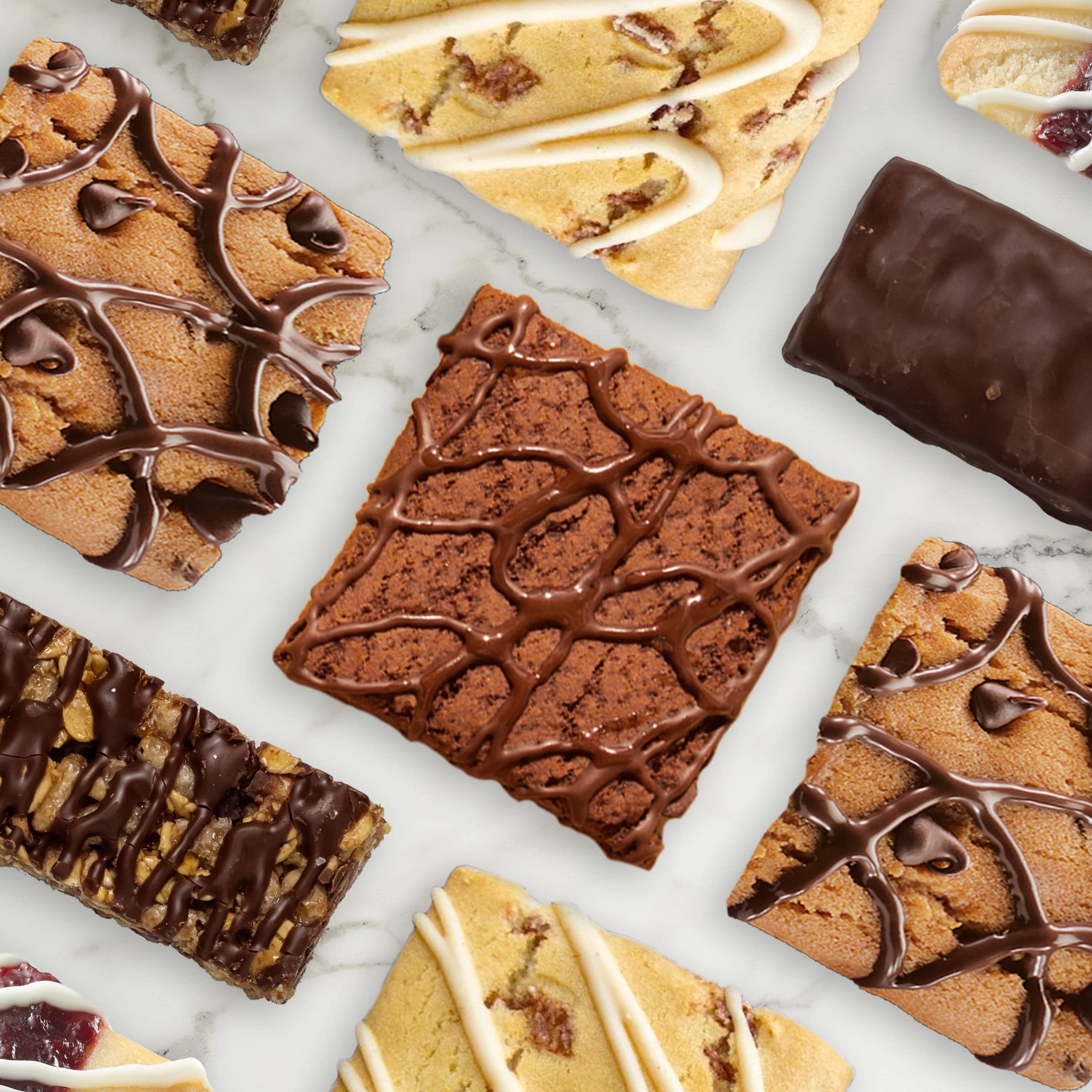 Fiber One Caramel Nut Bar five-pack display for sharing