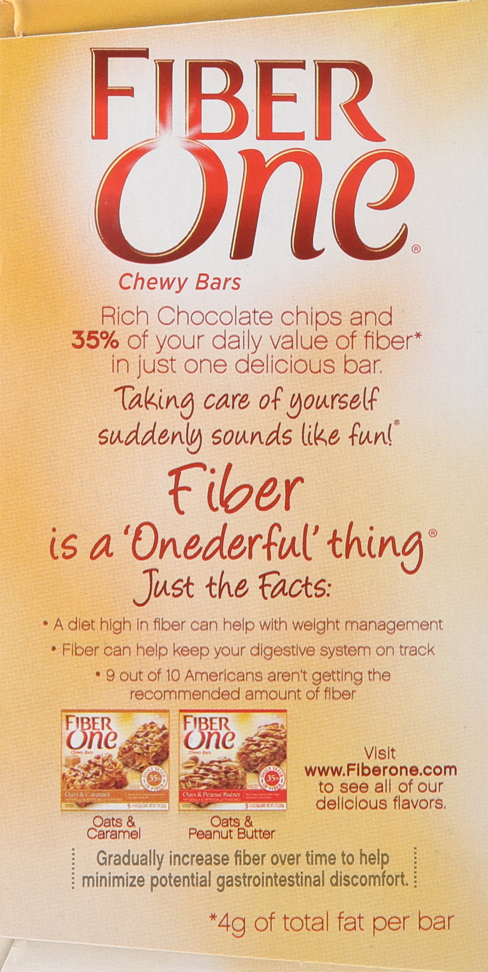 On-the-go packaging highlights 5.2 oz bar for quick daily fiber boost