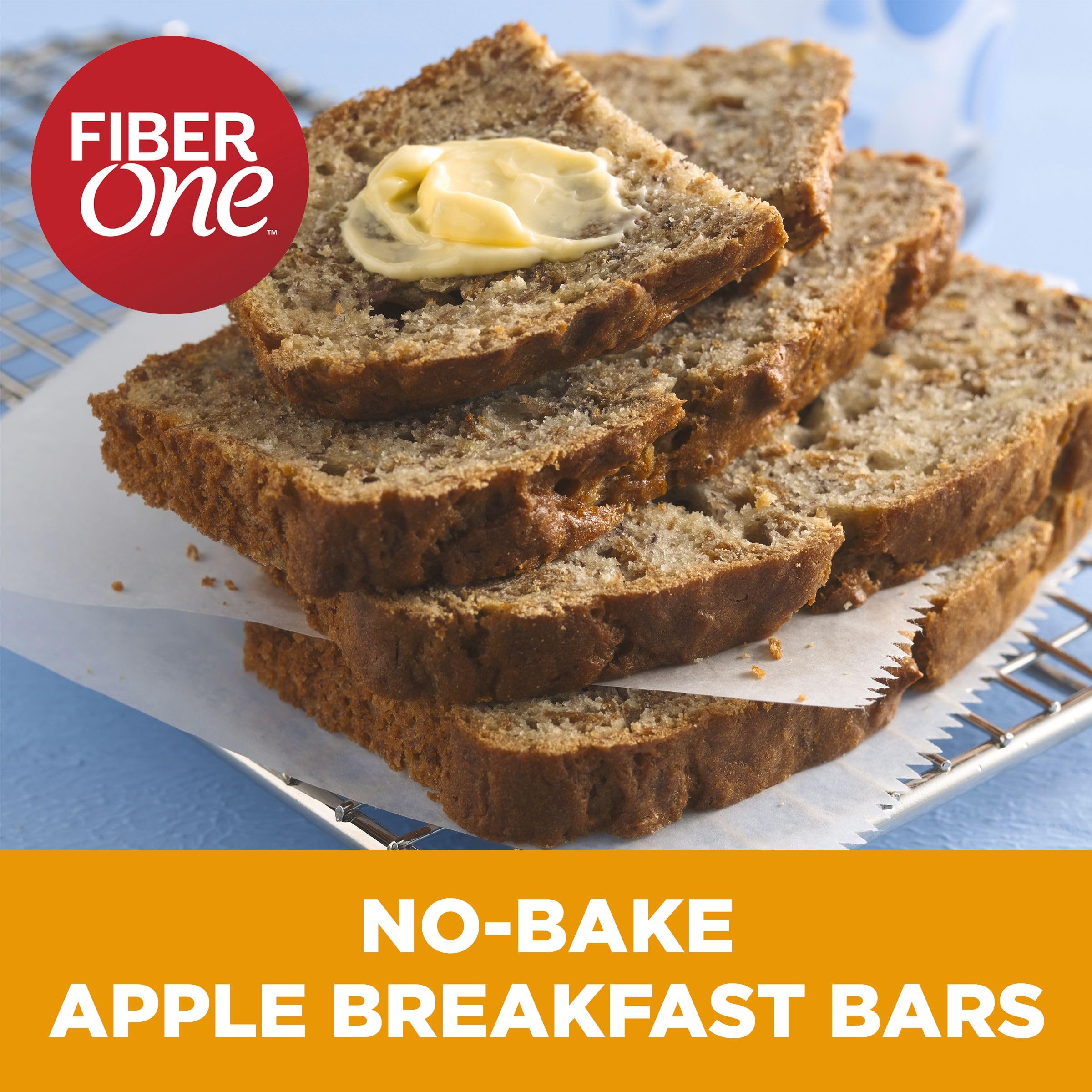 Fiber One Honey Clusters bowl with yogurt topping shows add-in versatility.