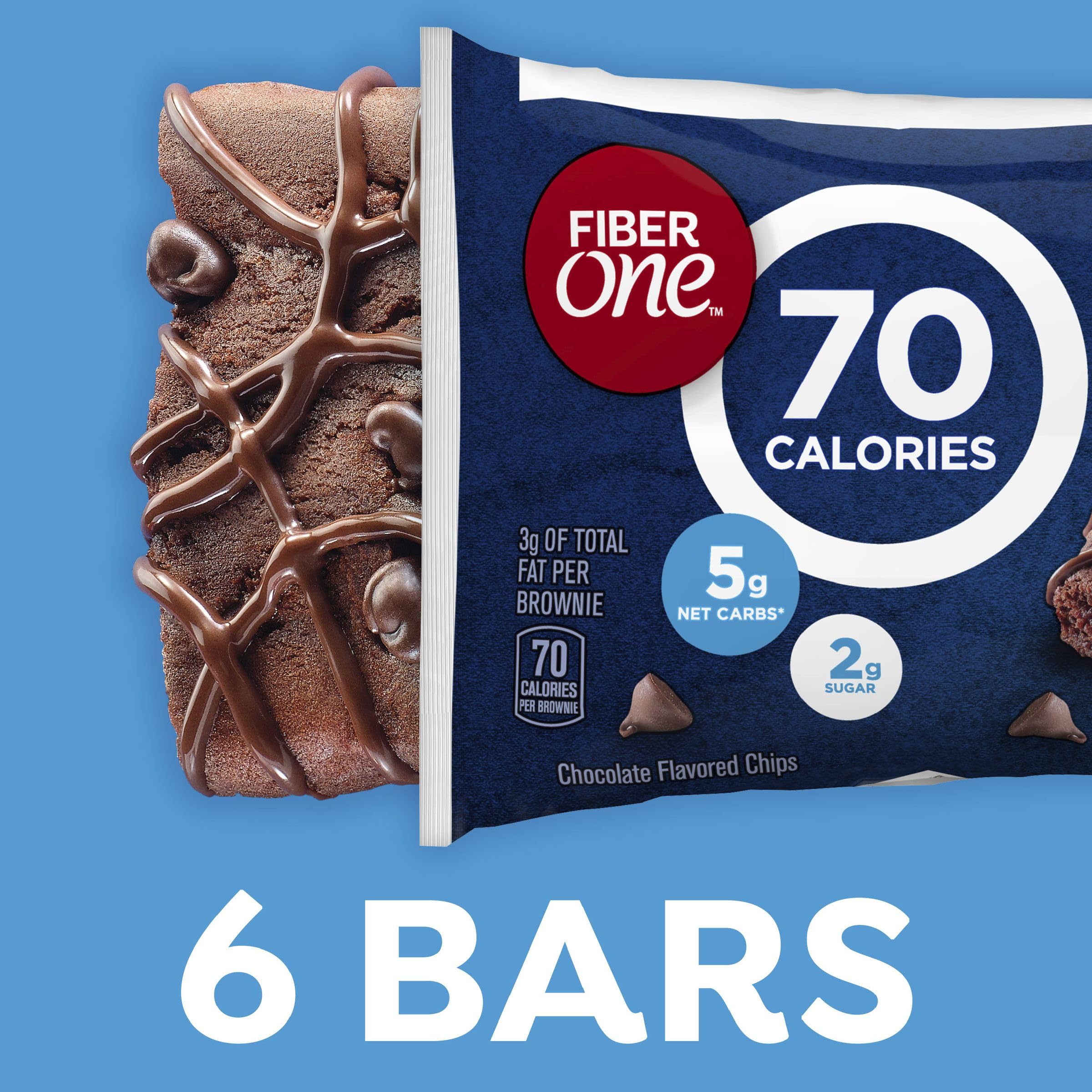 Fiber One snack bars six-pack, a convenient pantry snack.