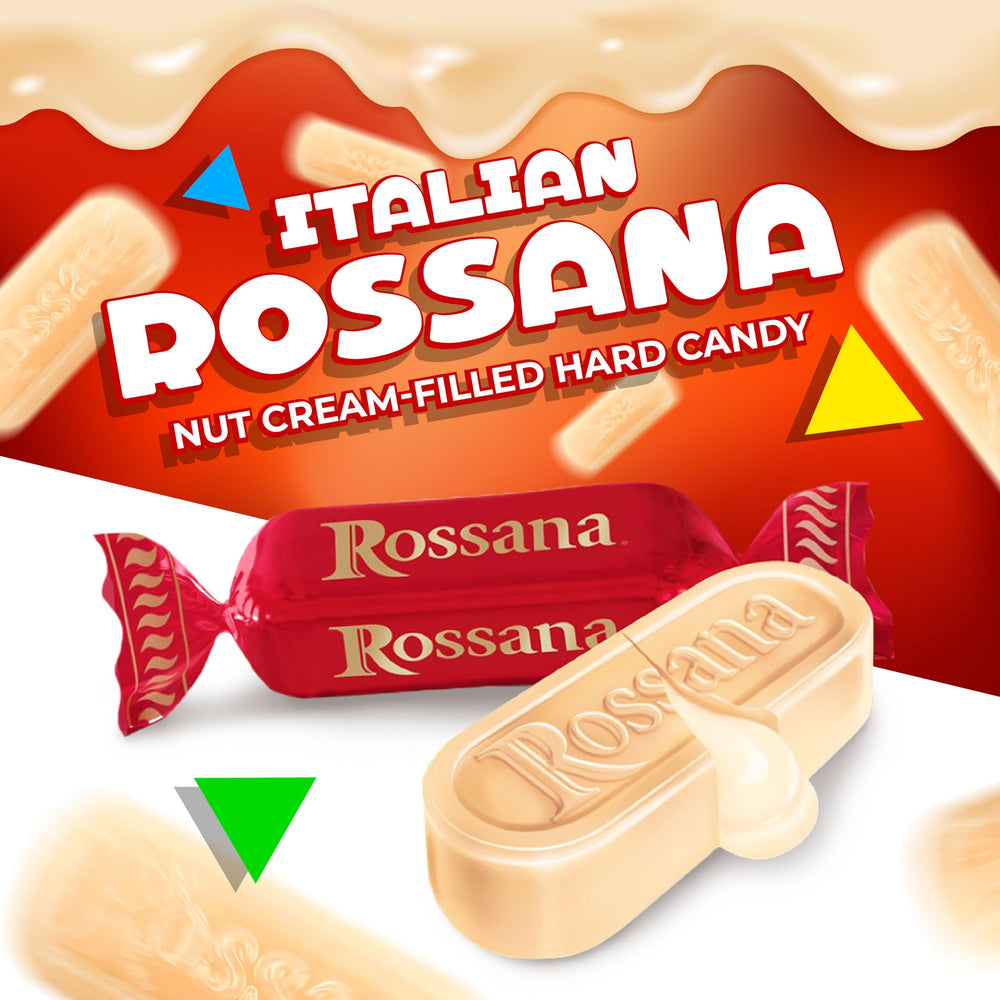 Individually wrapped Fida Rossana candies for on-the-go snacking.