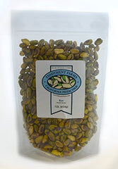 Fiddyment Farms raw pistachio kernels in a resealable bag, ideal for snacking and cooking.