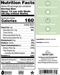 Fiddyment Farms resealable bag pistachios keeps nuts fresh between uses.