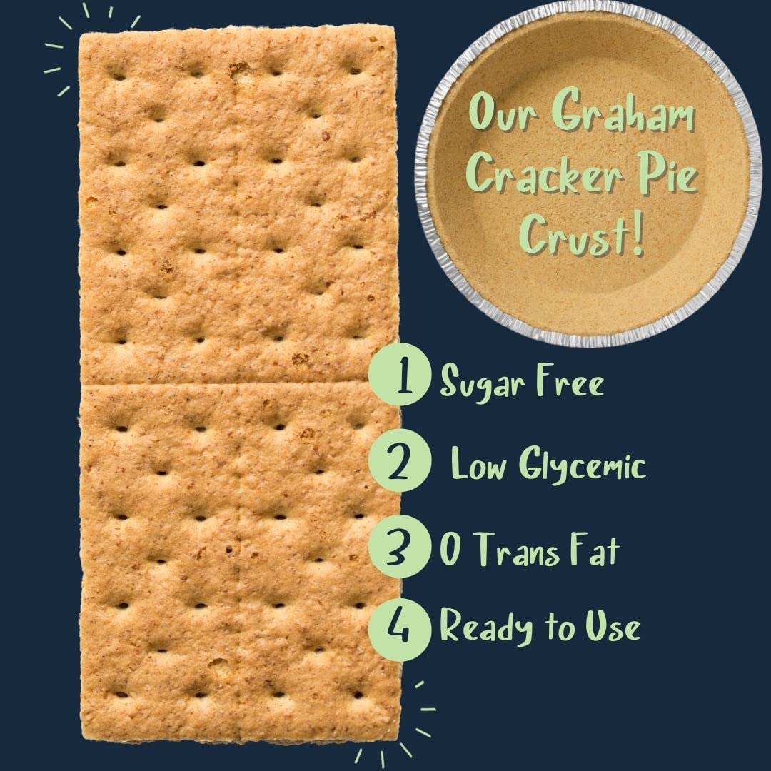 FIFTY 50 ready-to-eat pie crust slices suitable for quick sugar-free pies.