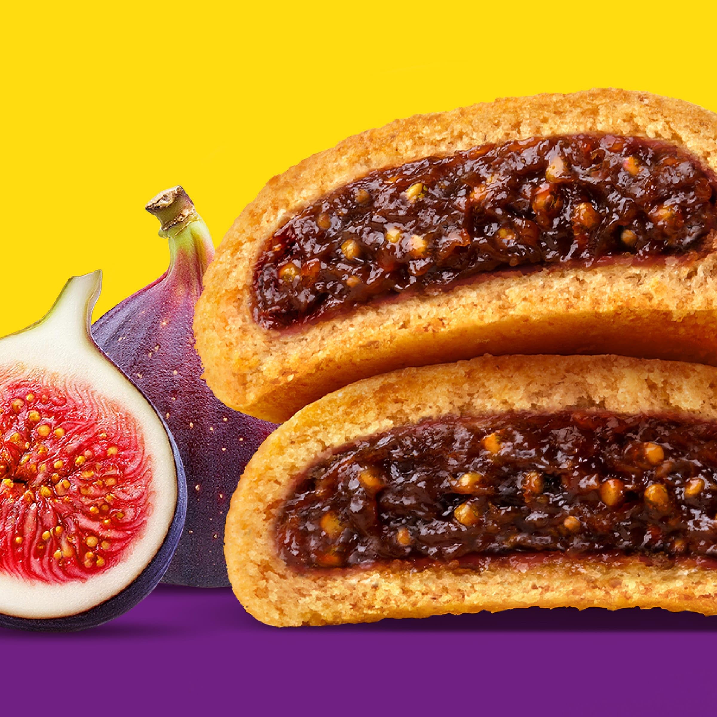 Fig Newtons unwrapped fig bars, quick grab-and-go treat.