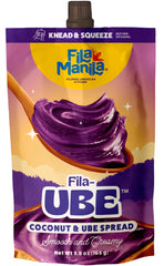 Fila Manila Ube Coconut Spread jar shows rich purple yam flavor
