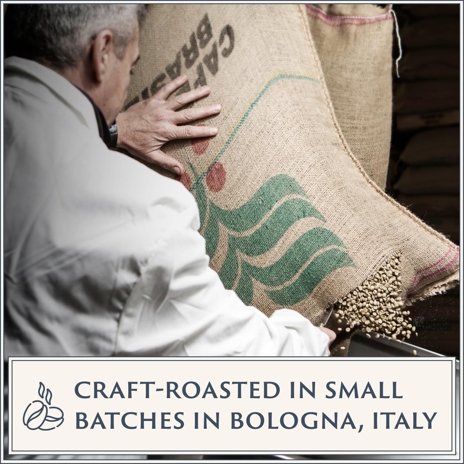 Filicori Zecchini slow-roasted Bologna process defines deep aroma.
