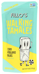 Fillos Tamale Wlk Crn Pbln Raja label highlights premium ingredients for versatile cooking.