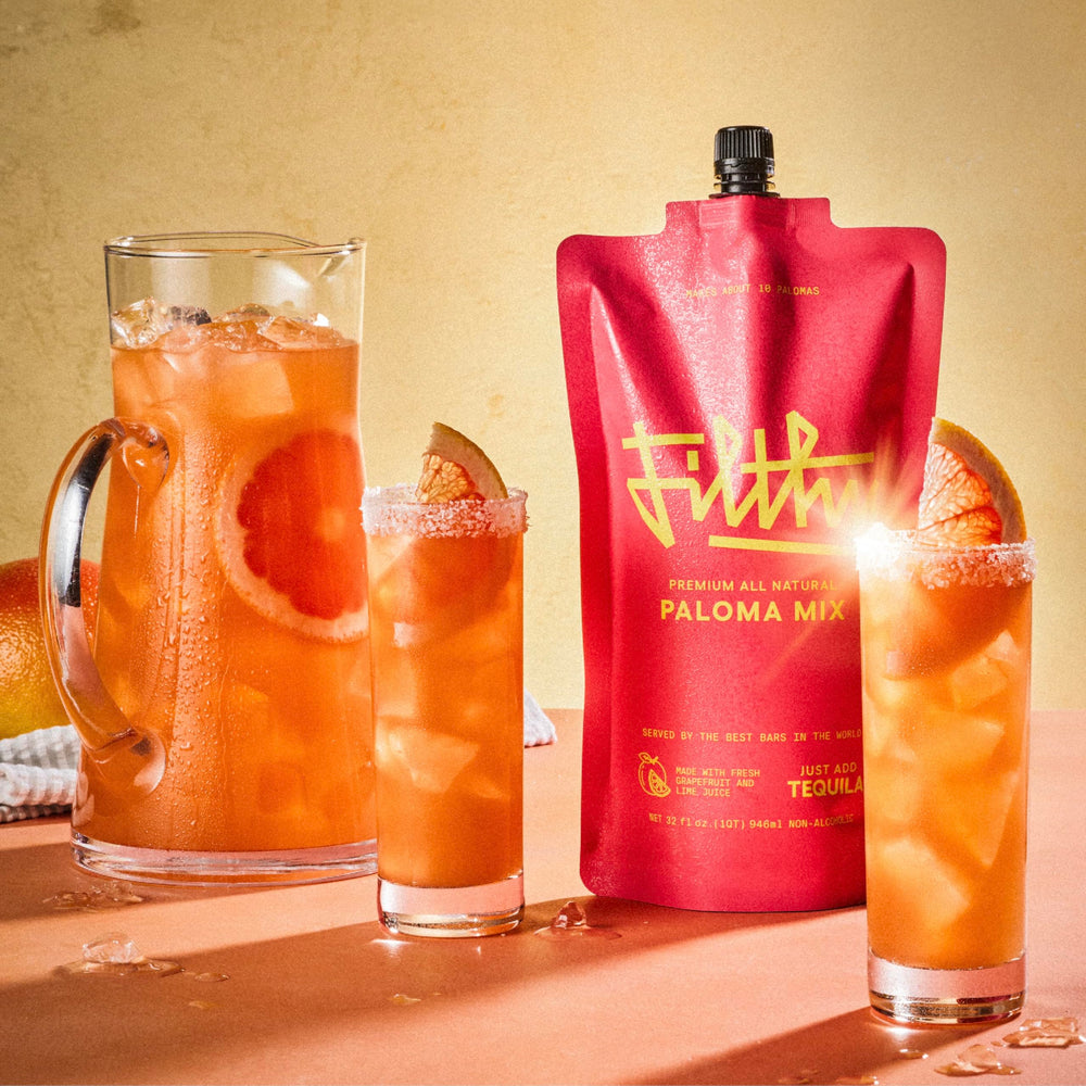 Filthy Paloma Mix with Florida lime juice for bright acidity in cocktails.