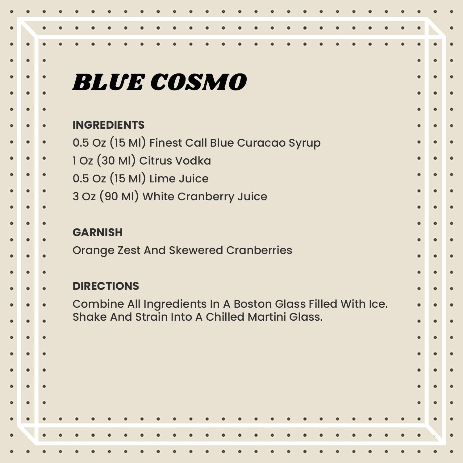 Finest Call Blue Curaçao packaging shows safe shipping and convenient 1 liter bottles.
