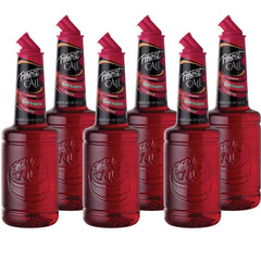 Finest Call premium grenadine syrup bottle showing rich color for cocktails.