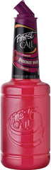 Finest Call prickly pear syrup bottle showcases premium cocktail base.