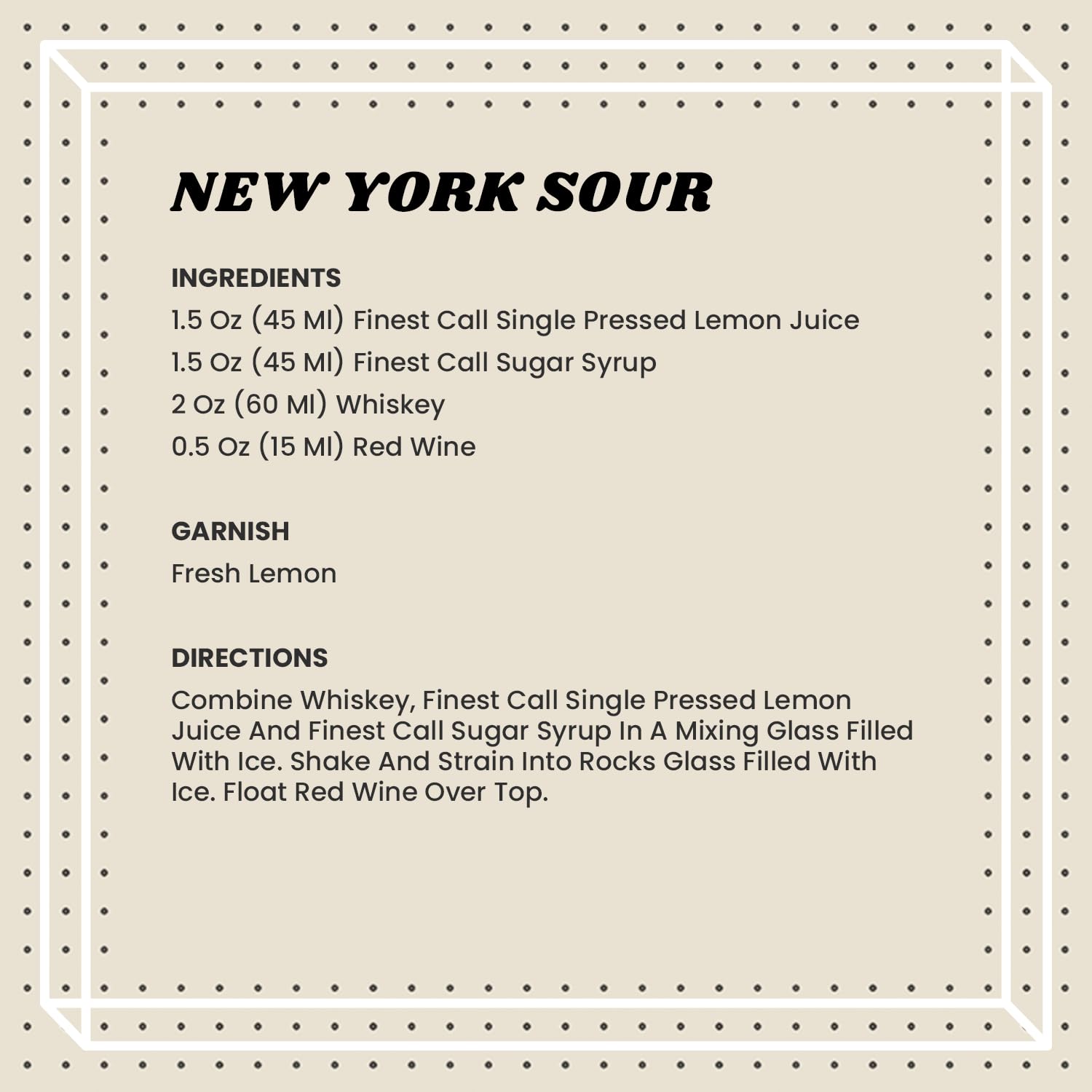 Three-pack of Finest Call syrup bottles for bulk bar supply.