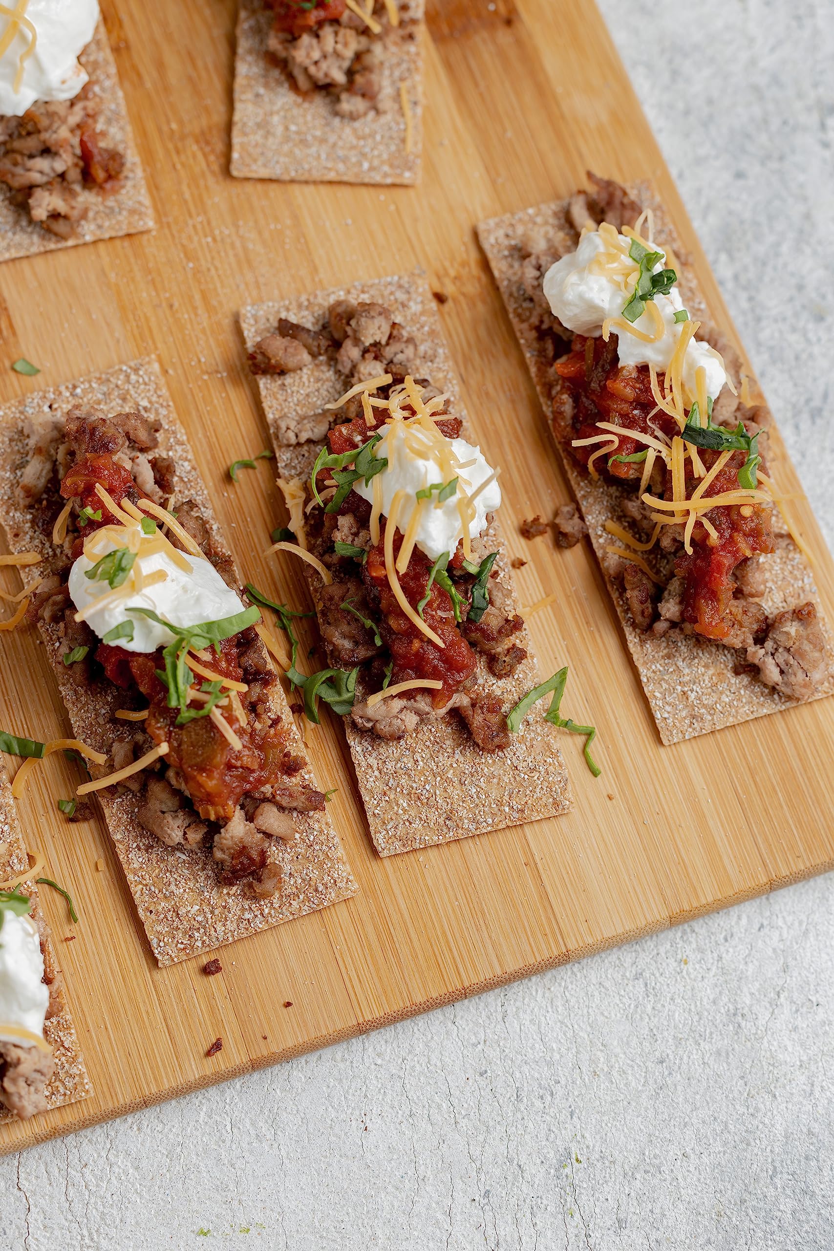Finn Crisp Multigrain Crispbread rich in fiber for satisfying snacking.