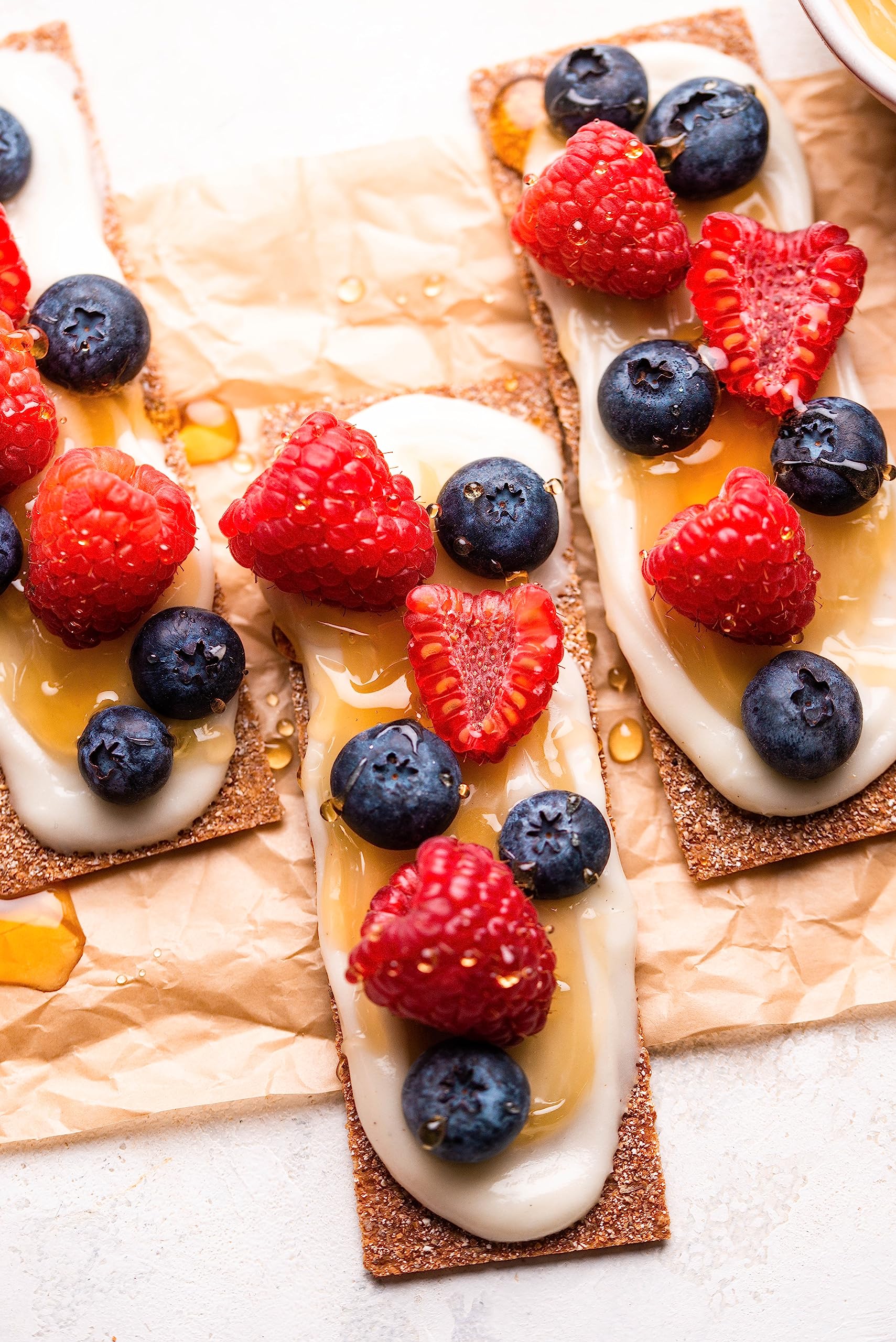 Finn Crisp Original Rye Crispbread closeup — crunchy texture ideal for toppings.