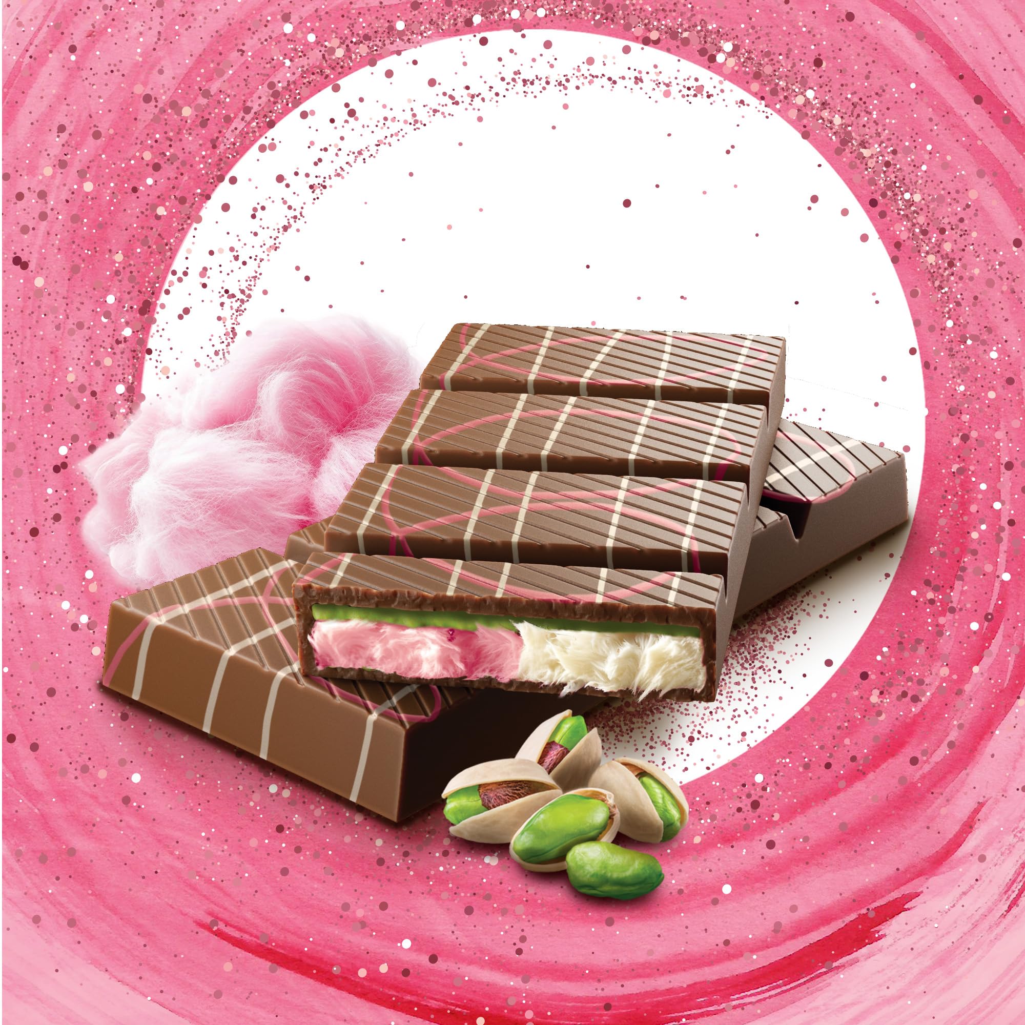 Fiorella Dubai Angel Hair Chocolate Bar gift-ready packaging appeals to chocolate lovers.