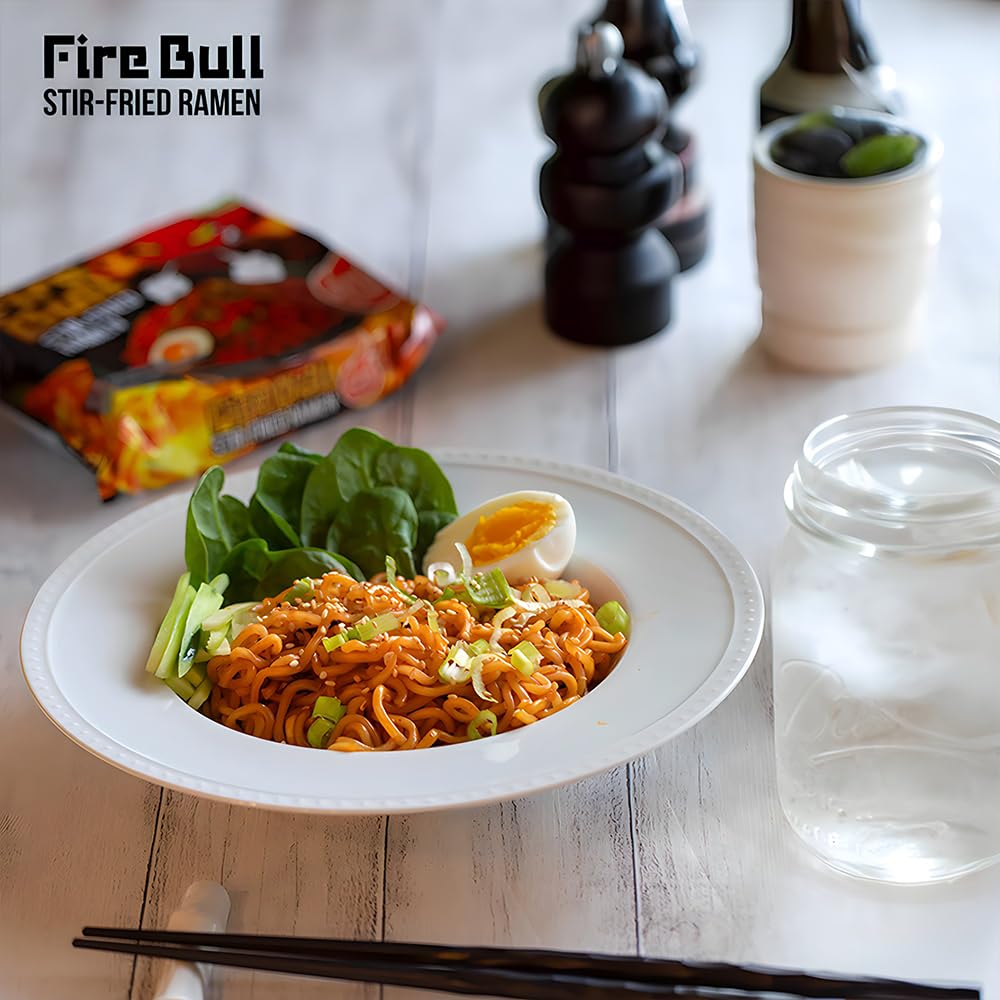 Fire Bull Ramen meal-prep ideas featuring customizable heat