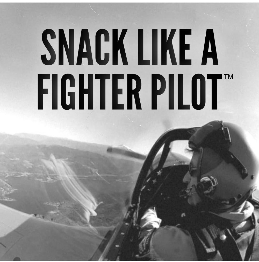 Fire Corn fighter pilot branding communicates origin and story.