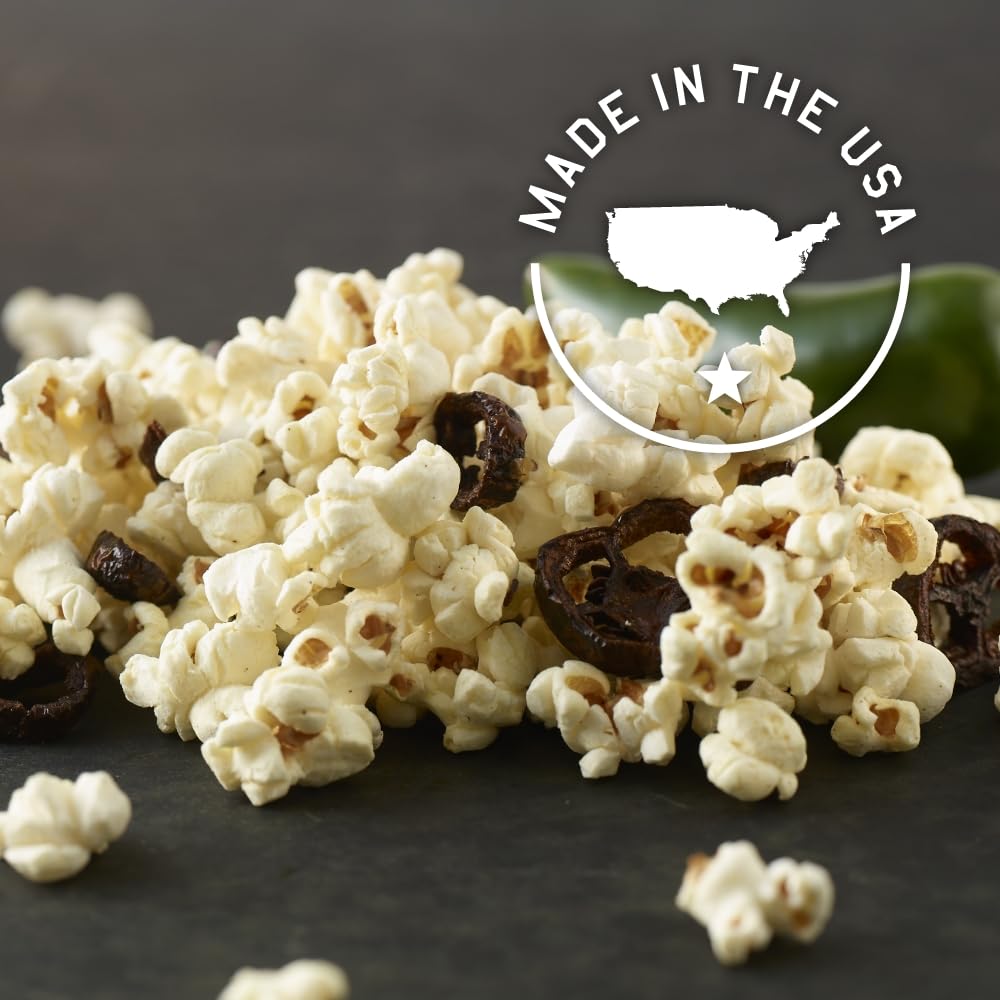 Fire Corn Popcorn proceeds support Heritage Flight Museum and Foundation, adding meaningful purpose.