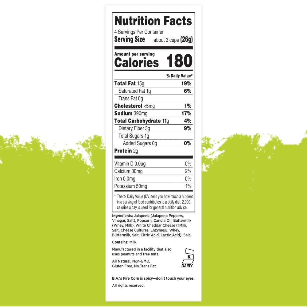 Fire Corn six-pack box demonstrates shareable snack size for gatherings.
