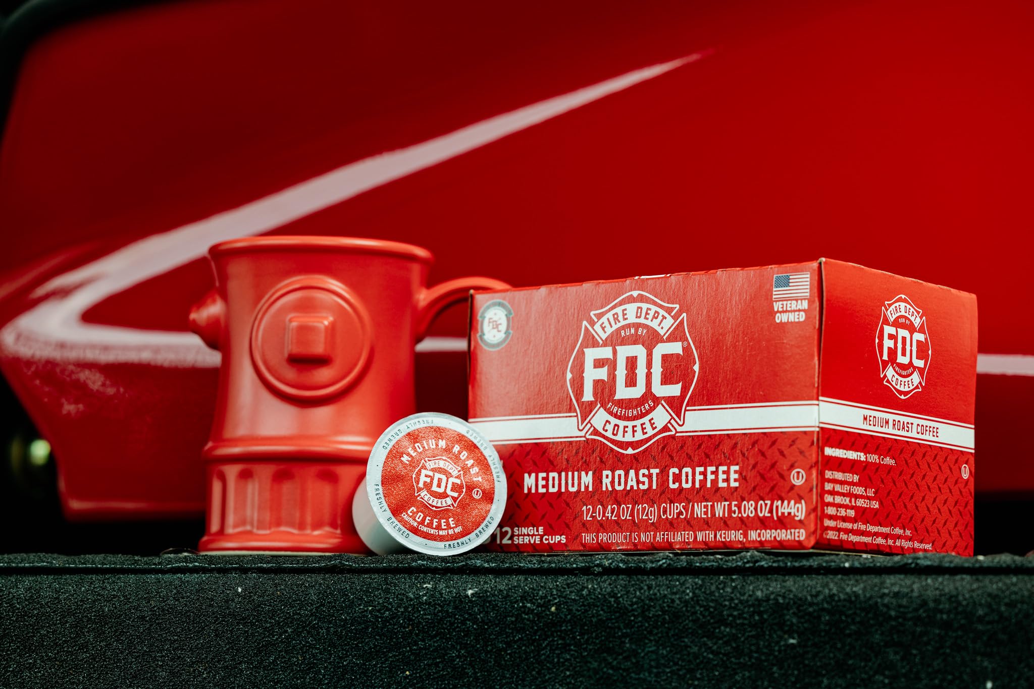 Fire Department Coffee small-batch roast emphasizes quality