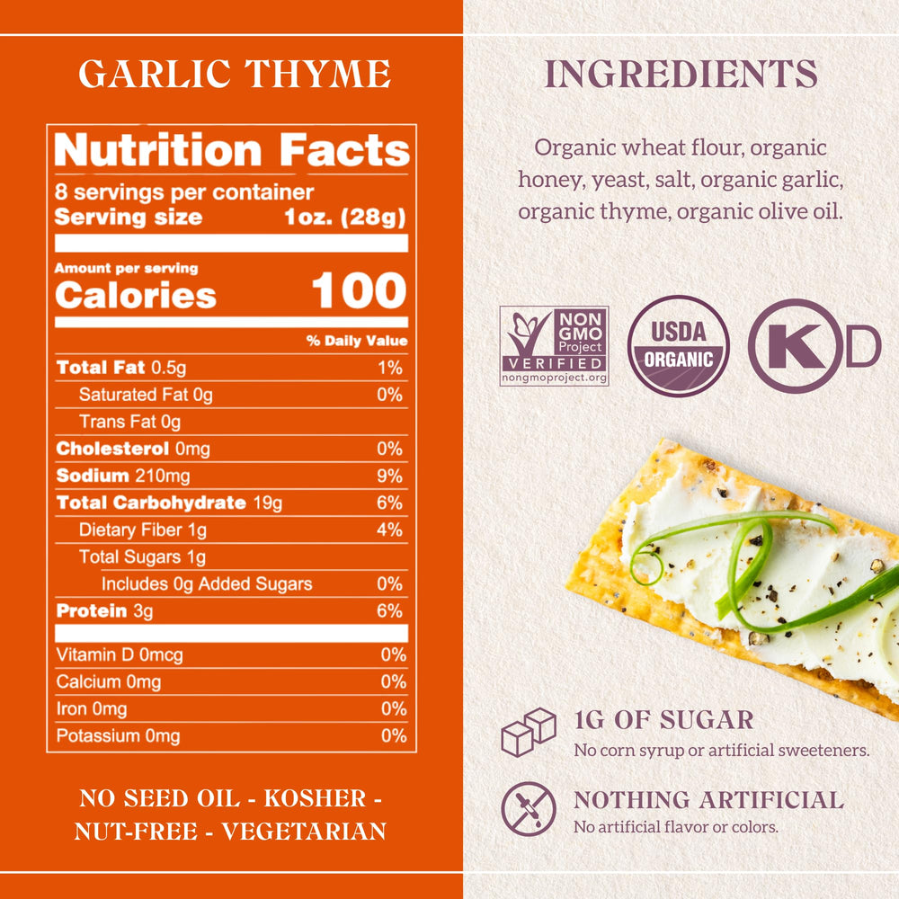 Firehook artisan baked crackers close-up with golden texture for premium taste.