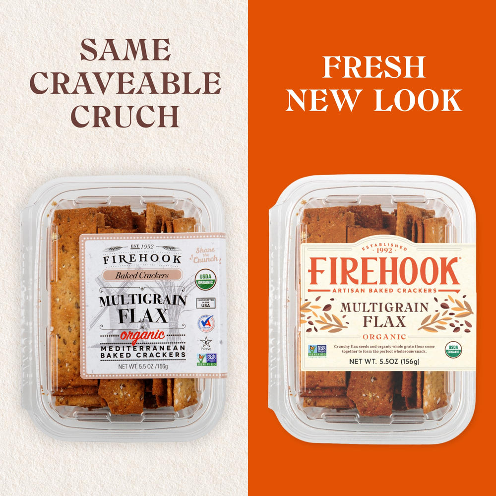 Firehook crackers as a pantry staple for quick snacking.