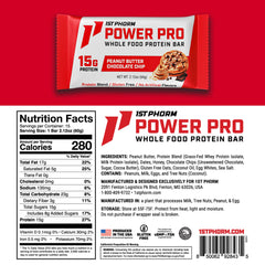 First Phorm Power Pro Bar wrap close-up, gluten-free snack for busy days.