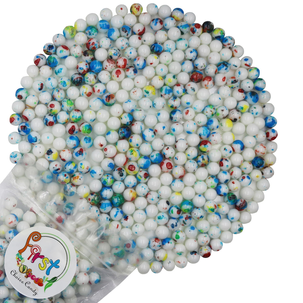 FirstChoiceCandy psychedelic jawbreaker bulk bag with vibrant colors for parties.