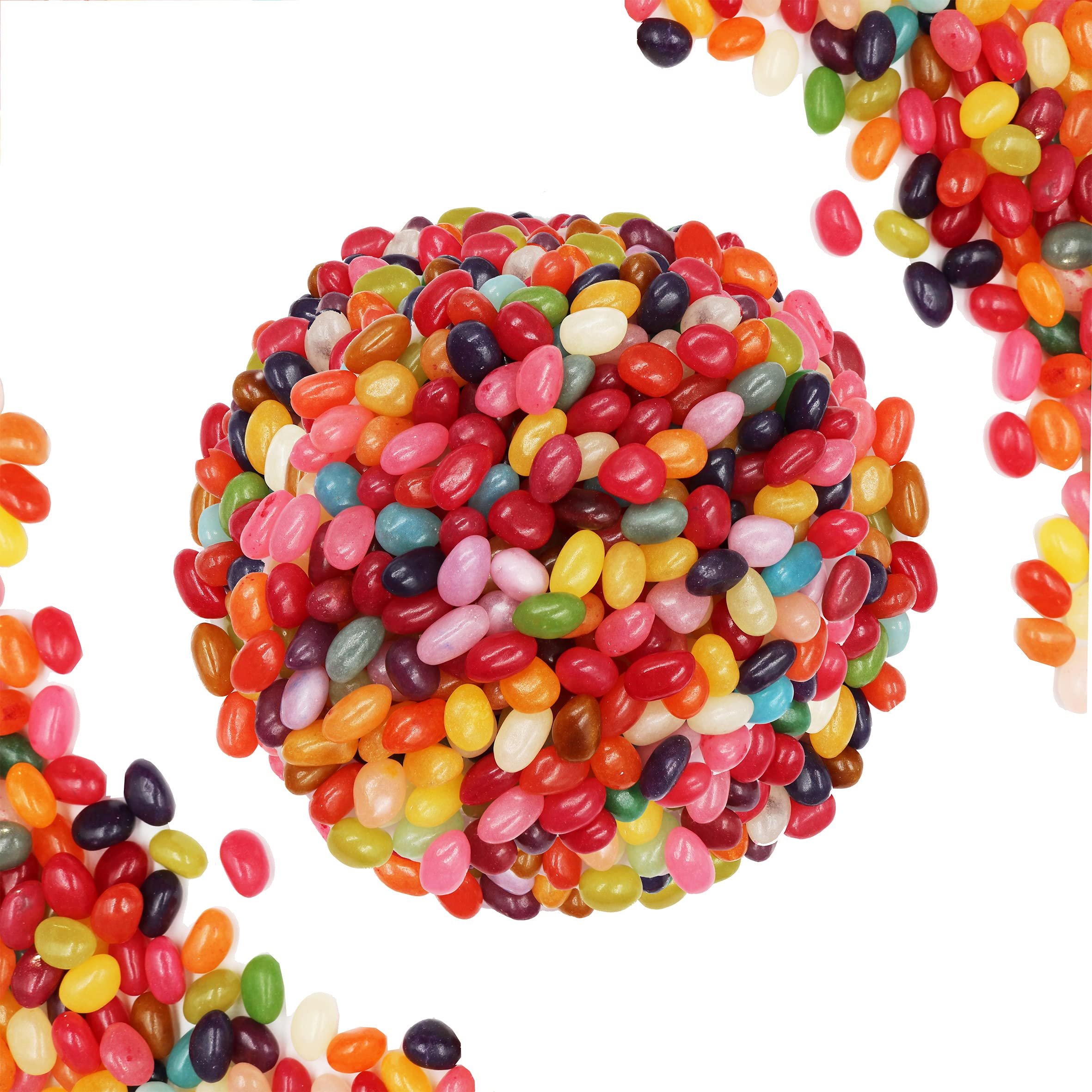 FirstChoiceCandy assorted 36 flavors jelly beans, perfect for sampling and dessert toppings.