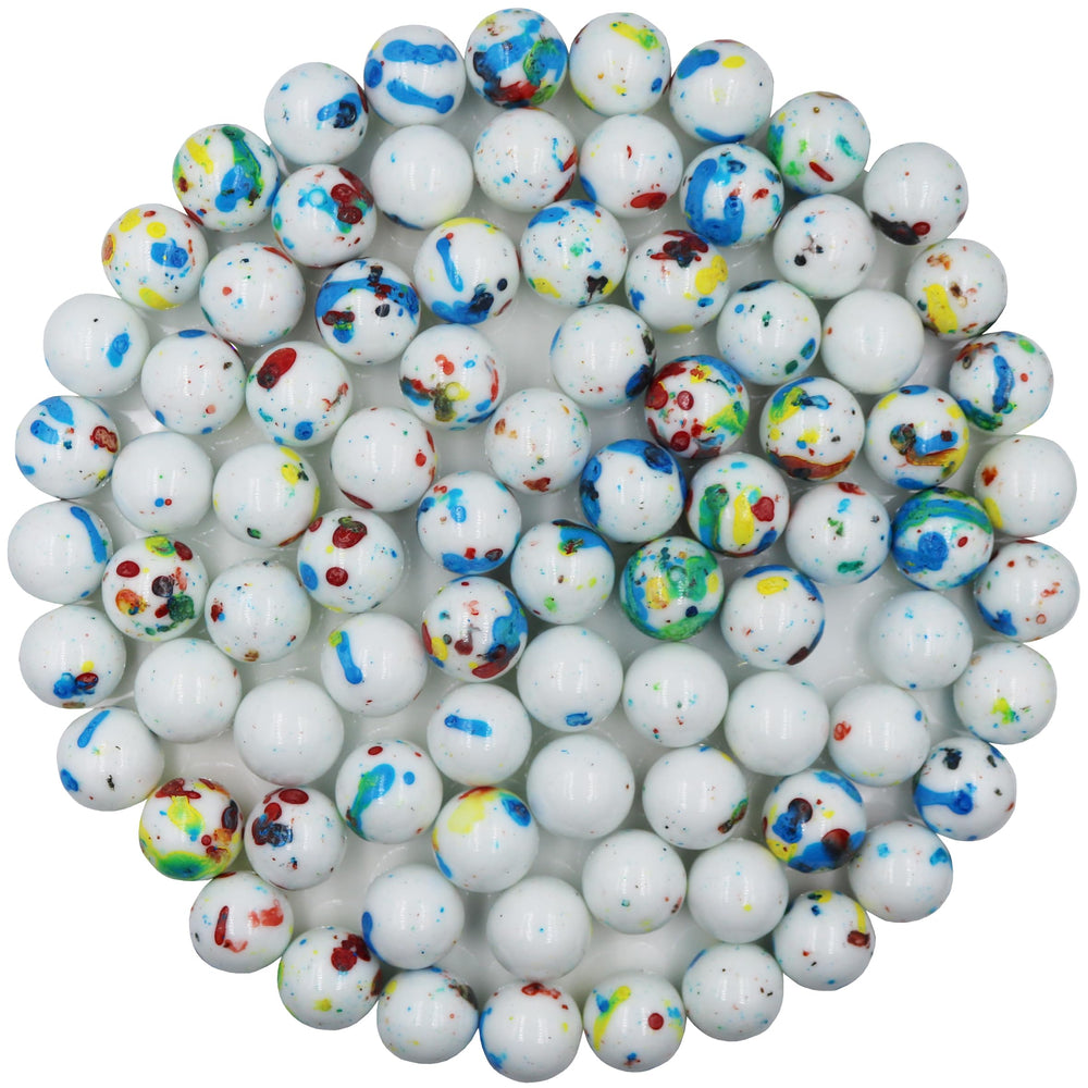 FirstChoiceCandy jar display idea showing colorful jawbreakers for sharing moments.