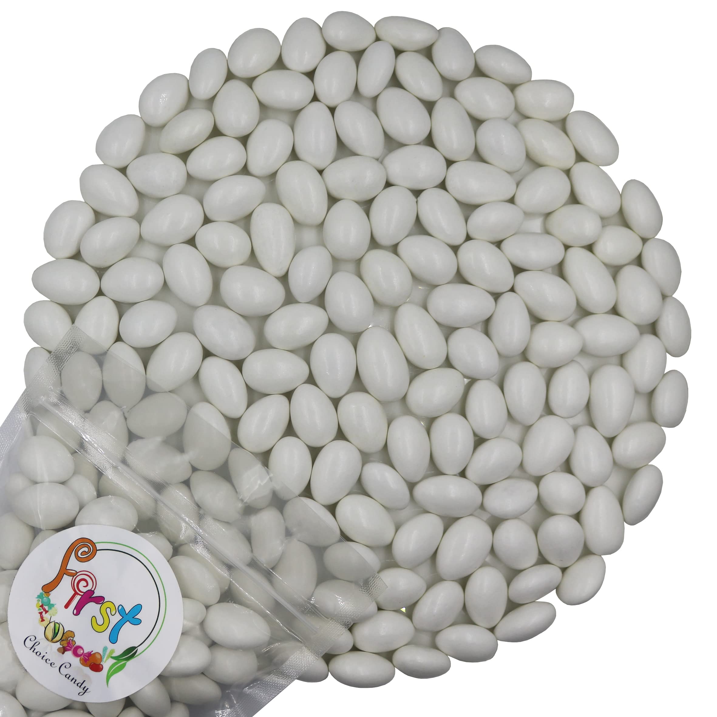 FirstChoiceCandy Jordan Almonds 5 lb package front view for premium snacking.