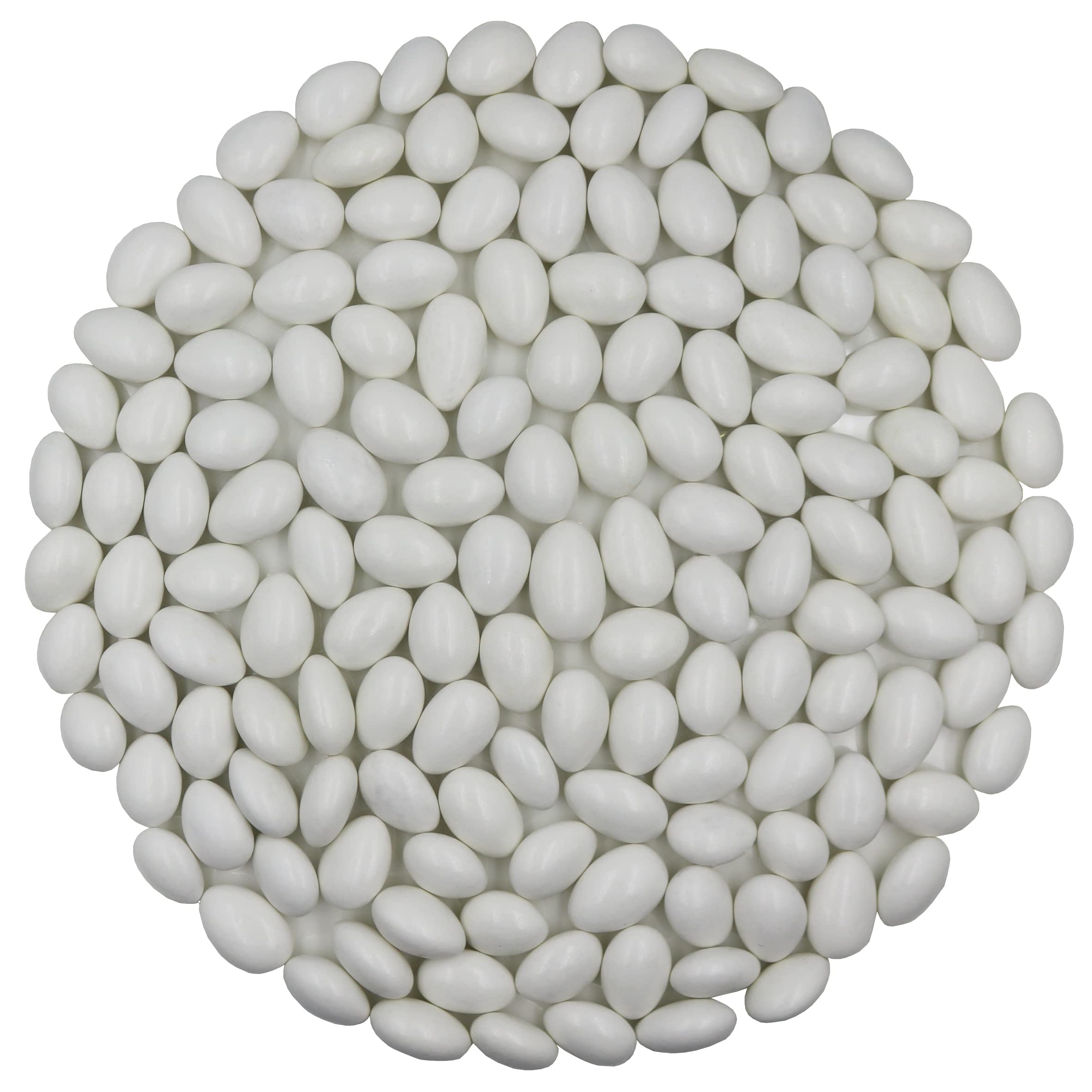 Jordan Almonds on a serving tray suggest versatile snack ideas.