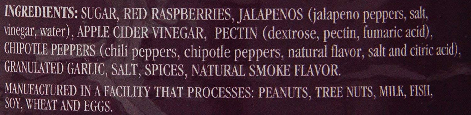 Fischer & Wieser Razzpotle Roasted Raspberry Chipotle Sauce closeup showcases vibrant color and texture.
