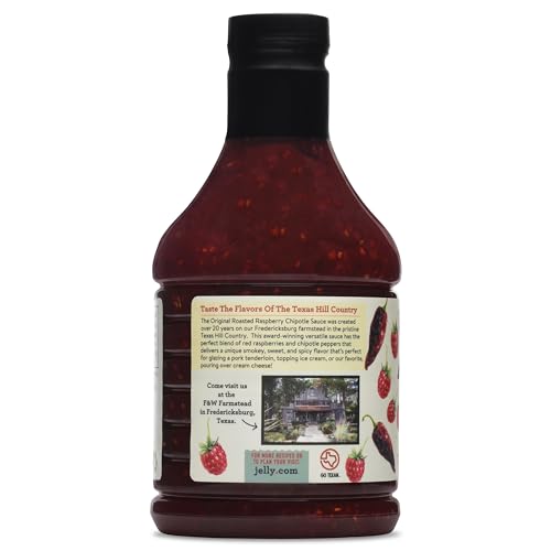 Fischer & Wieser Roasted Raspberry Chipotle sauce 2-pack bottle, perfect on grilled proteins.