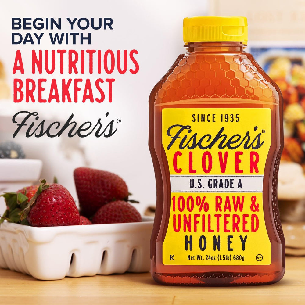 Family-owned Fischer's Clover Honey facility and beekeeping partnerships.