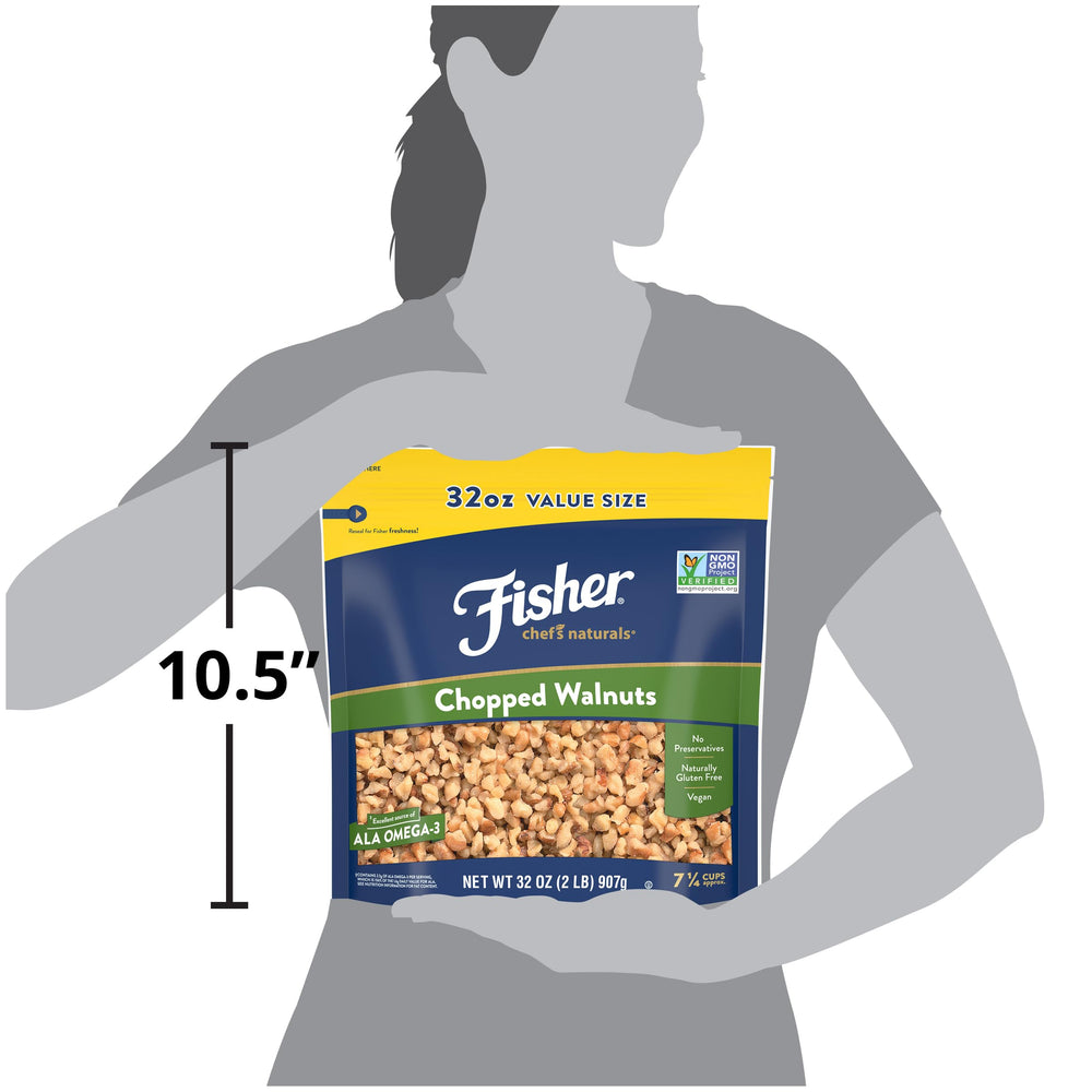 Resealable bag keeps nuts fresh after opening, ideal for on-the-go.