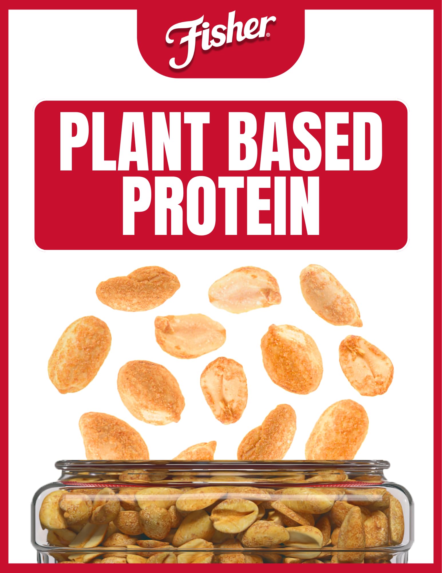 Fisher Chef's Naturals snack peanuts gluten-free naturally savory bite