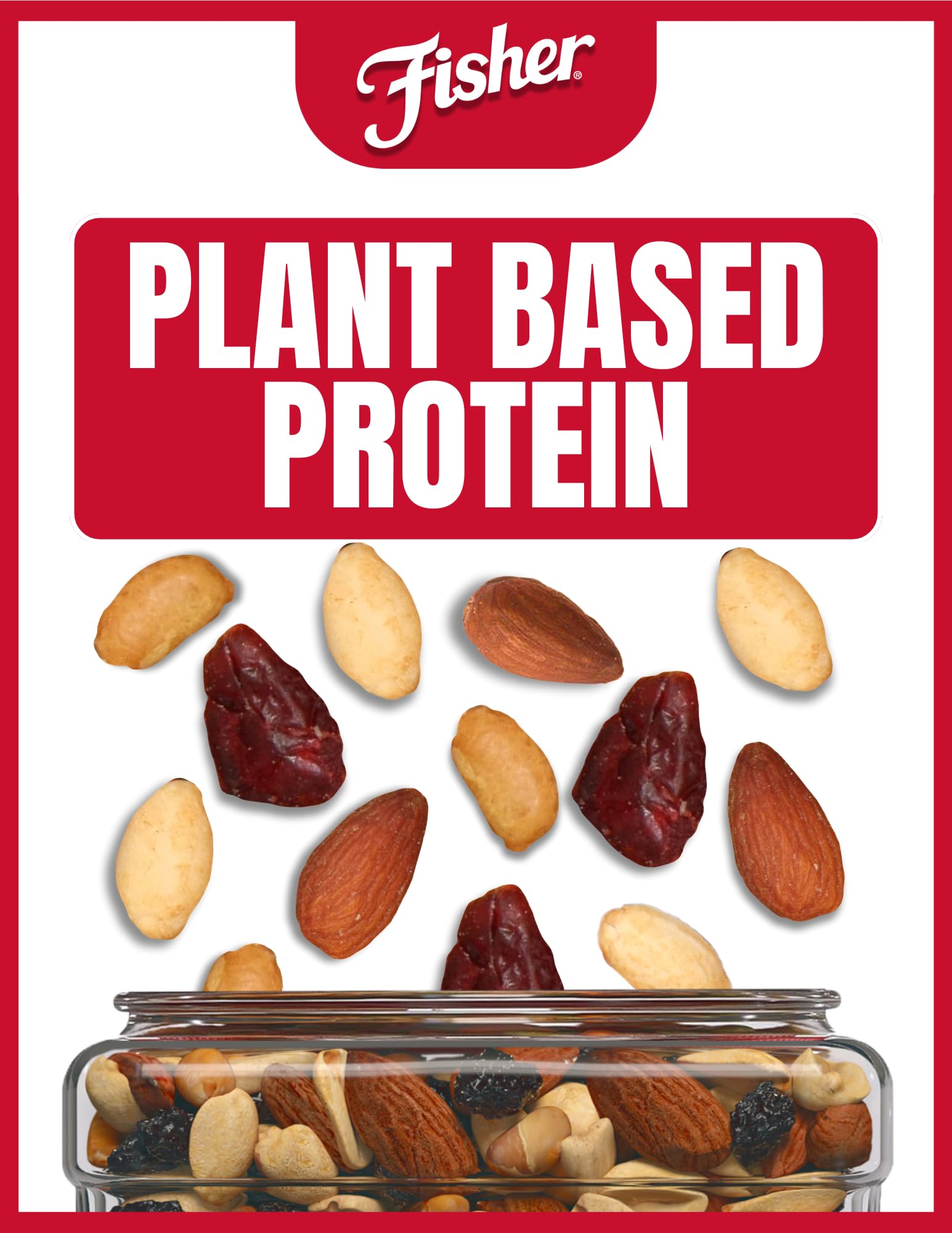 Fisher Hunger Fighter on-the-go trail mix in bulk bag.