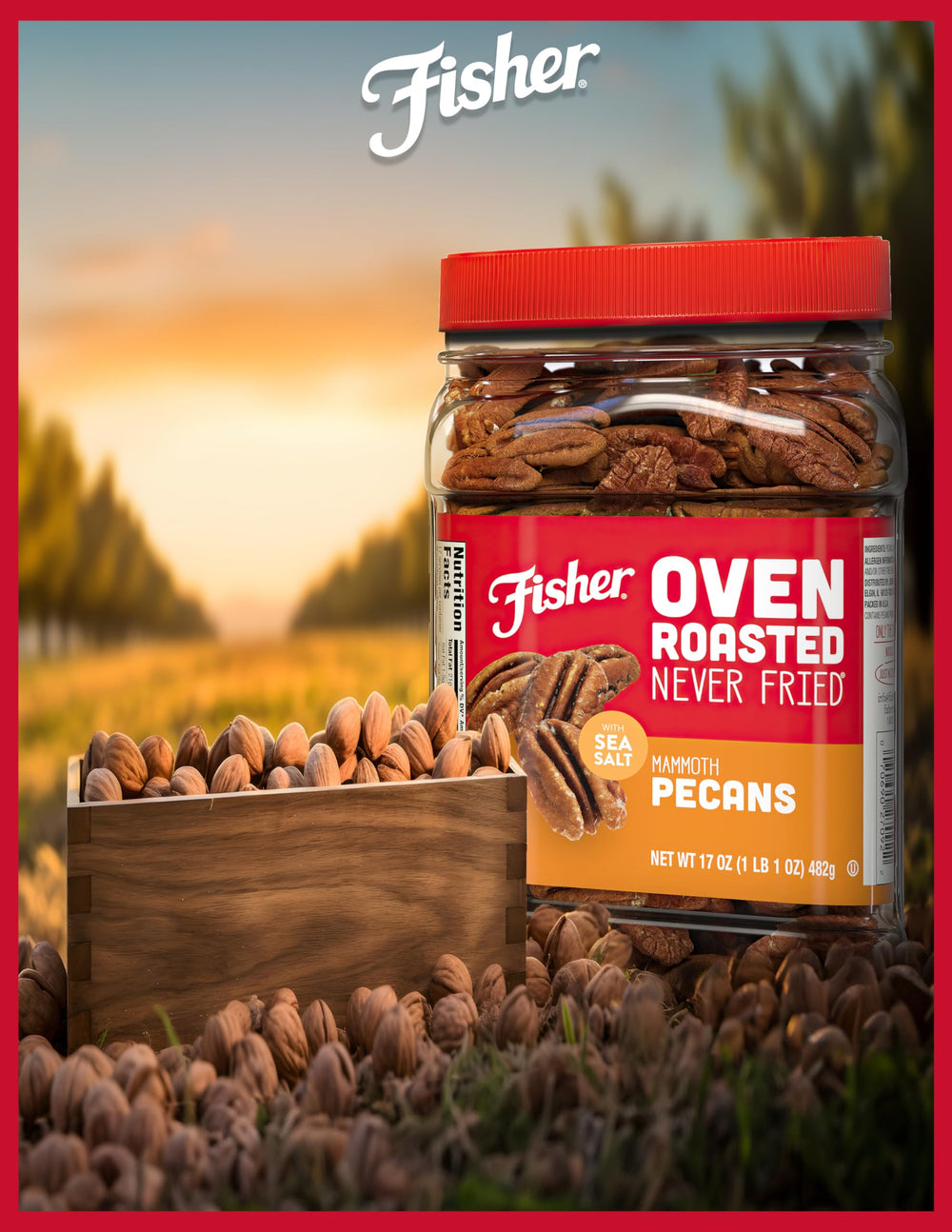 Fisher On-The-Go Snack Basket illustrates portable snacking on busy days.