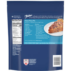 Close-up of Fisher pecans raw unsalted for high-quality baking and snacking.